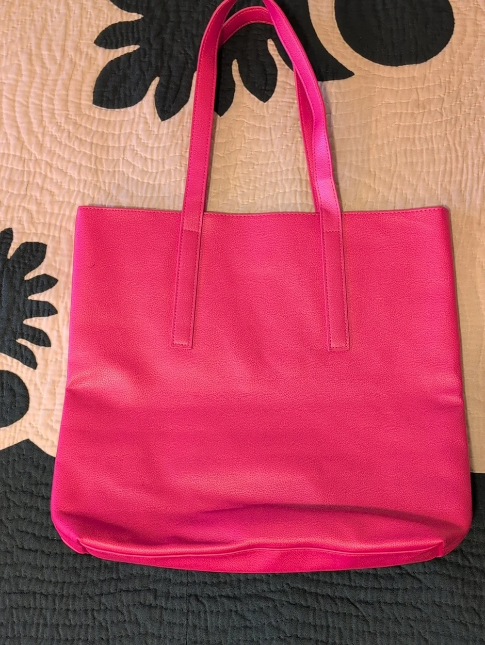 Juicy Couture Hot Pink Studded Pvc Tote